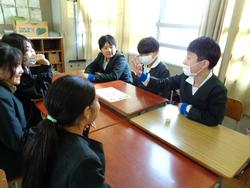 ボードゲームクラブの様子