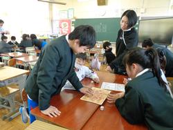 ボードゲームクラブの様子