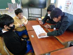 ボードゲームクラブの様子