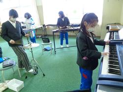 音楽クラブの様子
