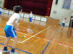 バドミントンクラブの様子