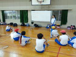 バドミントンクラブの様子