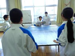 卓球クラブの様子