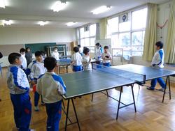 卓球クラブの様子