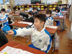 1年生国語の授業