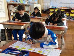 1年生国語の授業