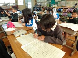 2年生国語の授業