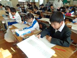 2年生国語の授業