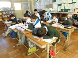 3年生国語の授業