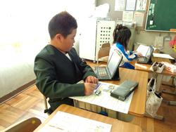 3年生国語の授業