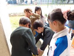 幼稚園との交流遊び