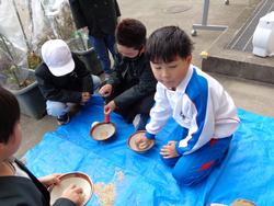 幼稚園との交流遊び