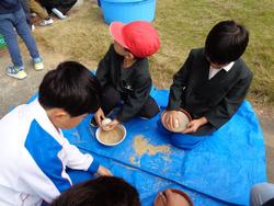 幼稚園との交流遊び