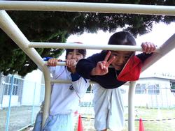 幼稚園との交流遊び