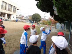 幼稚園との交流遊び