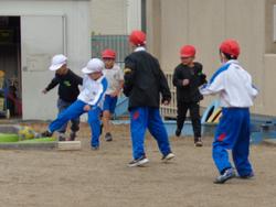幼稚園との交流遊び