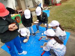 幼稚園との交流遊び
