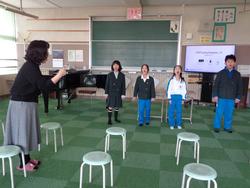 「大地讃頌」の練習