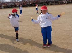 1年生体育の授業