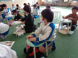 2年生音楽の授業