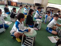 2年生音楽の授業