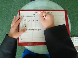 2年生音楽の授業