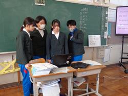 6年生外国語の授業