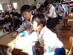 6年生外国語の授業