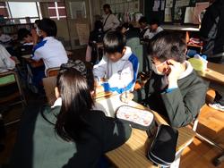 6年生外国語の授業