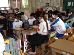 6年生外国語の授業