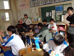 6年生外国語の授業