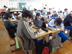 6年生外国語の授業