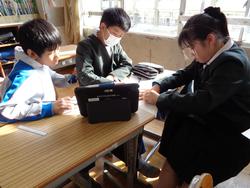 6年生外国語の授業