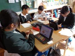 6年生外国語の授業