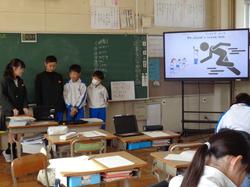 6年生外国語の授業