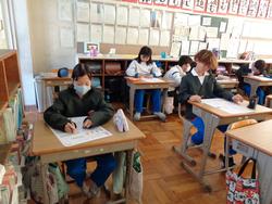 5年生算数の授業（テスト）