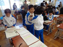 1年生国語の授業（研究授業）