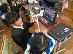 1年生国語の授業（研究授業）