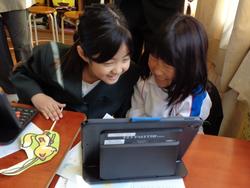 1年生国語の授業（研究授業）