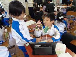 1年生国語の授業（研究授業）