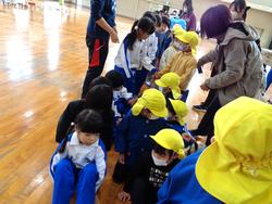 1年生幼稚園を招待してのお祭り