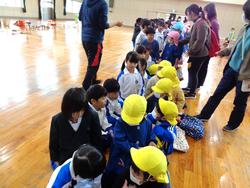 1年生幼稚園を招待してのお祭り