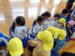1年生幼稚園を招待してのお祭り