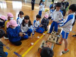 1年生幼稚園を招待してのお祭り