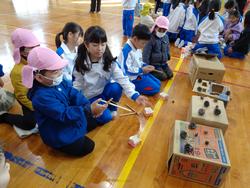 1年生幼稚園を招待してのお祭り