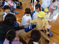 1年生幼稚園を招待してのお祭り