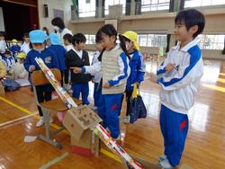 1年生幼稚園を招待してのお祭り
