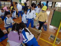 1年生幼稚園を招待してのお祭り