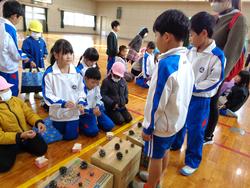 1年生幼稚園を招待してのお祭り