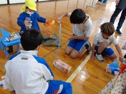 1年生幼稚園を招待してのお祭り